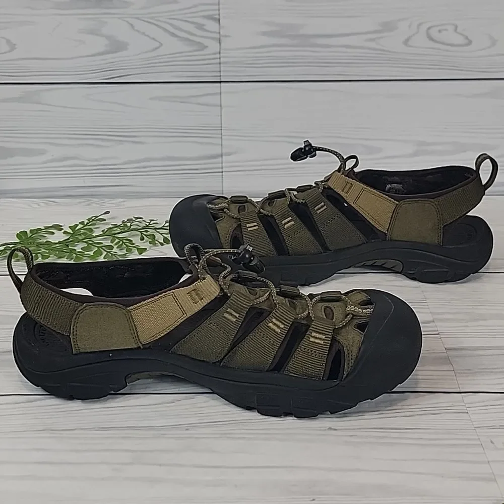 Keen Newport multi-sport Sandals Khaki Olive Mens Size 11